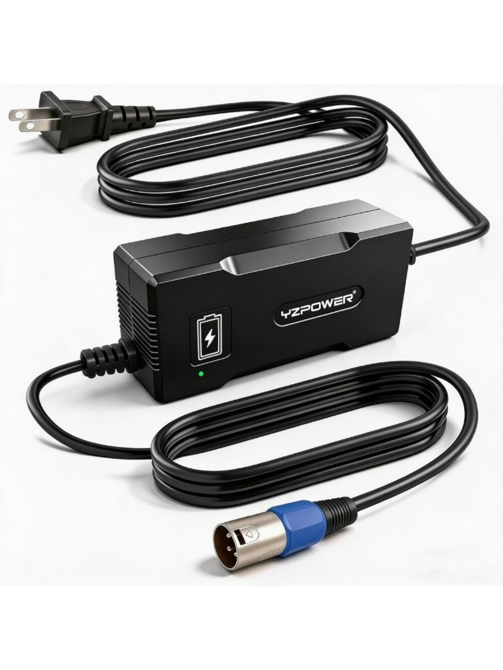 24V 8A Lithium Battery Charger for Electric Wheelchairs & Mobility Scooters